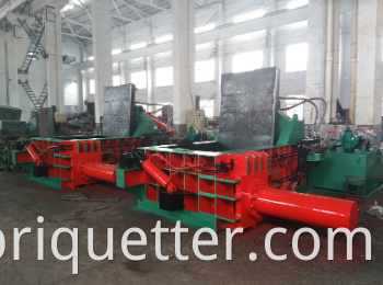 Y81f-160 Ecohydraulic Aluminum Scraps Recycling Baler (factory)